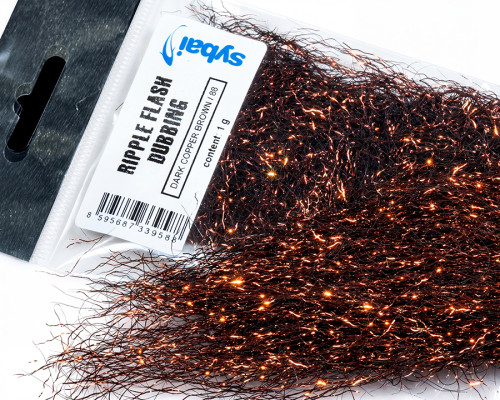 Ripple Flash Dubbing, Dark Copper Brown / 88 Ripple Flash Dubbing, Dark Copper Brown / 88